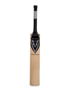 WOLFER VULPINUS Grade 3A English Willow Cricket Bat leather ball
